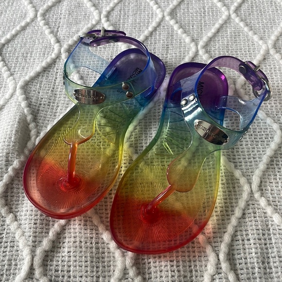 Michael Kors Other - Michael kors size 11 sandals - rainbow color
